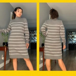 Beautiful fabulous long sleeve sweater dress